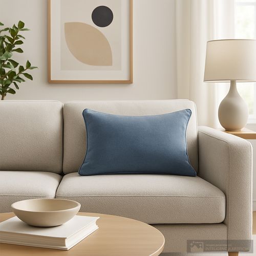 Cojín rectangular decorativo de poliéster velvet 45x45 cm