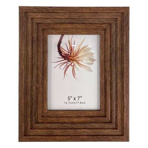 Portarretrato con marco de madera 23.3x28.4 cm