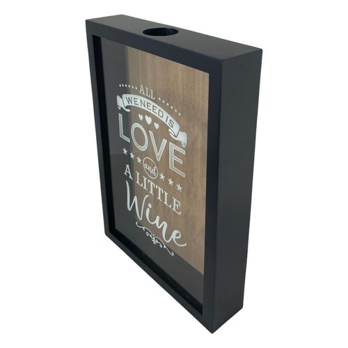 Caja decorativa para corchos 21x5x30 cm