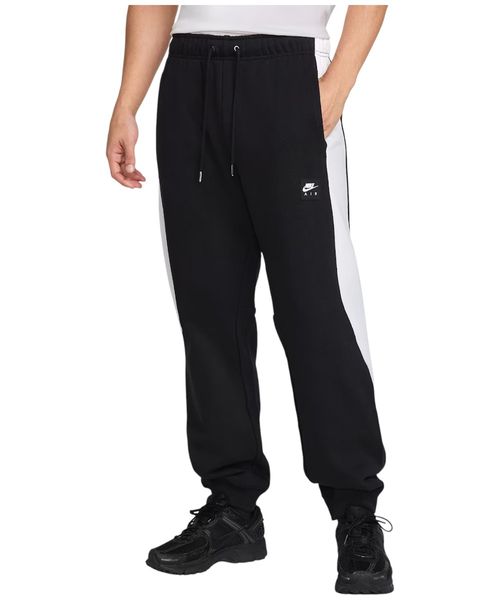 Jogger deportivo Nike regular fit negro color block para hombre