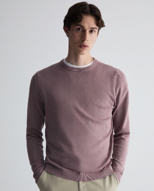 Suéter Sfera morado lila heather para hombre