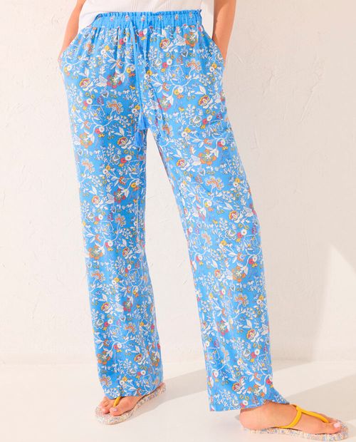 Pantalón de pijama Women Secret estampado de cintura alta para mujer