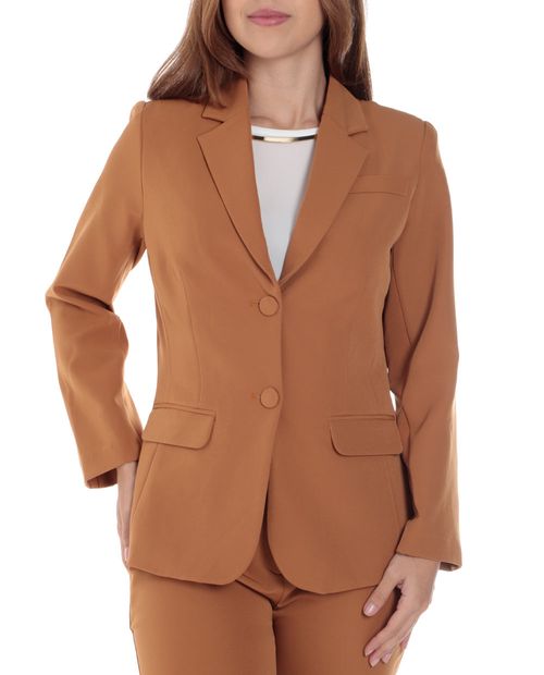 Chaqueta Sabrina café para mujer
