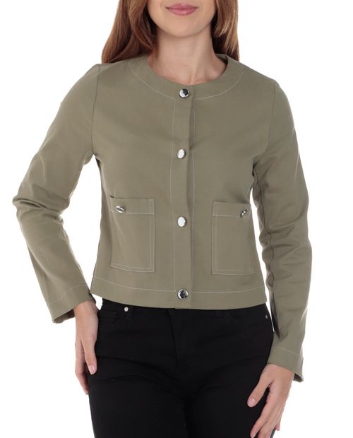 Chaqueta Sabrina verde para mujer