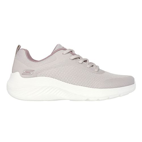 Zapato deportivo casual Skechers beige para mujer