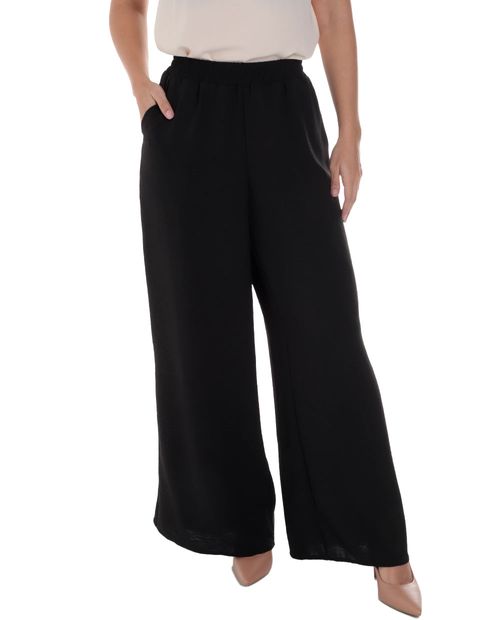 Pantalón Marcella wide leg de cintura alta para mujer