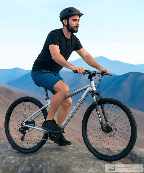 Bicicleta Volcano rin #29 gris