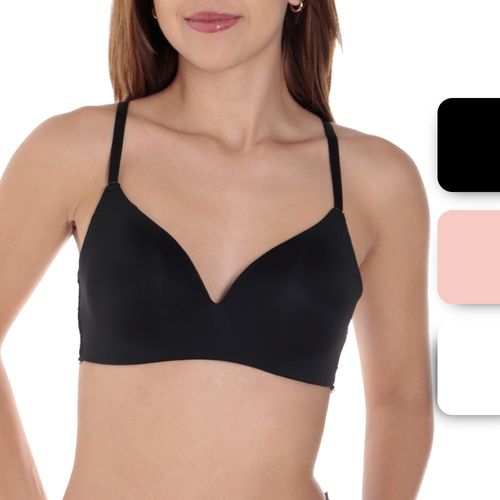 Set de 3 brassieres Rene Rofe sin aros para mujer