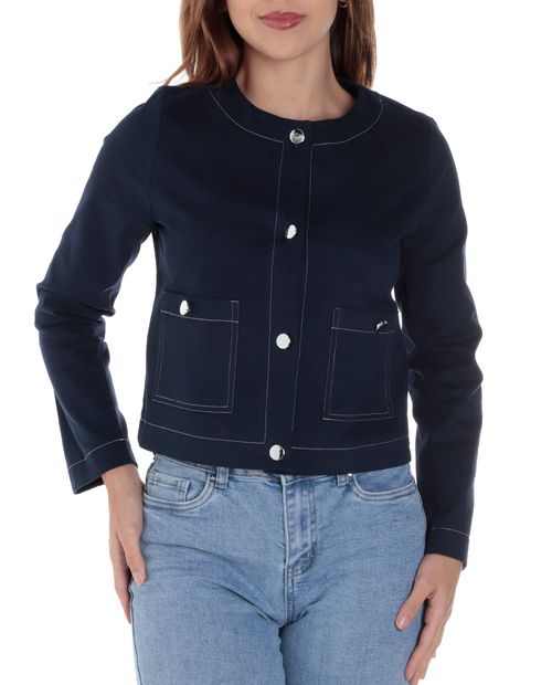 Chaqueta Sabrina azul para mujer