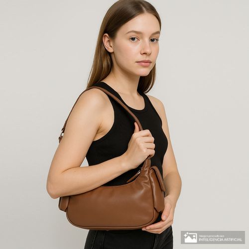 Cartera shoulder bag Unexpected café para mujer