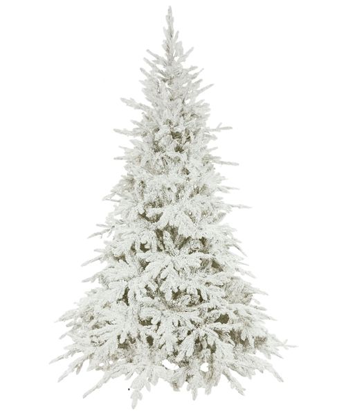 Árbol navideño nevado 6 pies (182 cm) 2102 puntas