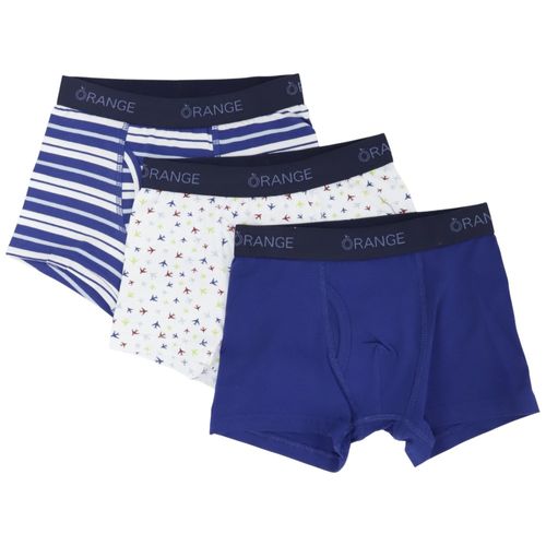 Set de 3 piezas de ropa interior multicolor con estampado para niño