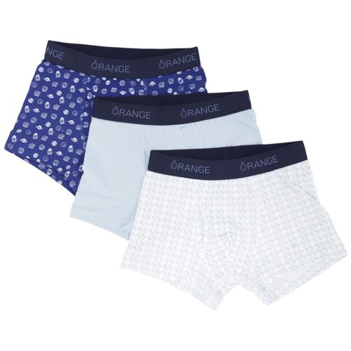 Set de 3 piezas de ropa interior multicolor con estampado para niño