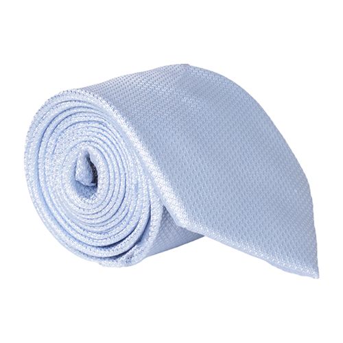 Corbata Oscar de la Renta regular fit celeste texturizada para hombre