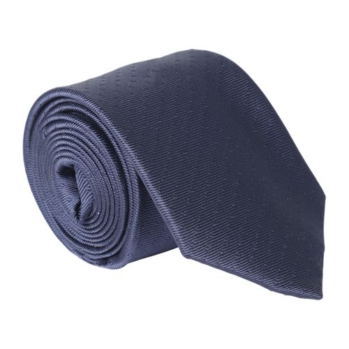 Corbata Oscar de la Renta regular fit azul navy texturizada para hombre