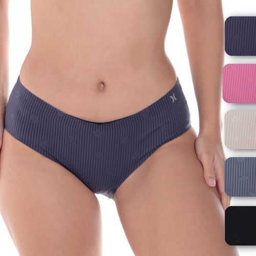 Set de 5 panties Hurley de cintura media para mujer