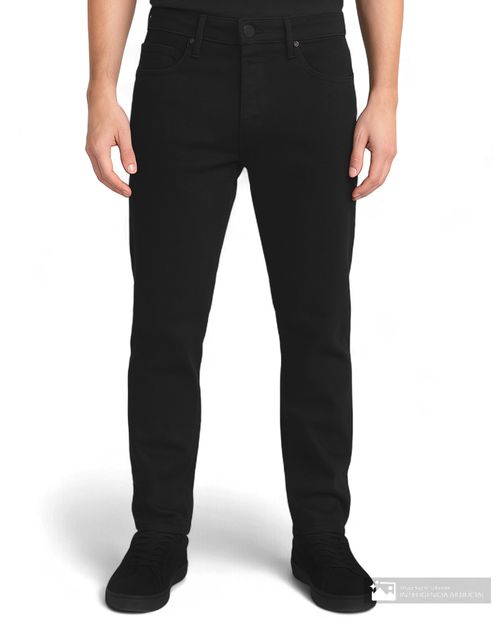 Jeans Unexpected slim fit negro denim para hombre