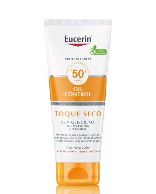 Eucerin Protector Solar SPF50 Gel Toque Seco 200 ml
