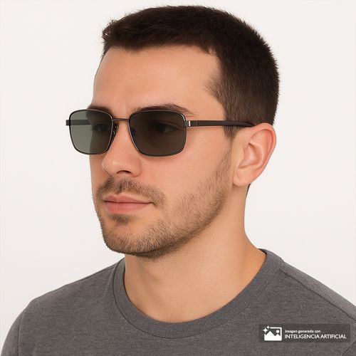 Lentes de sol rectangular para hombre colores surtidos Dynasol