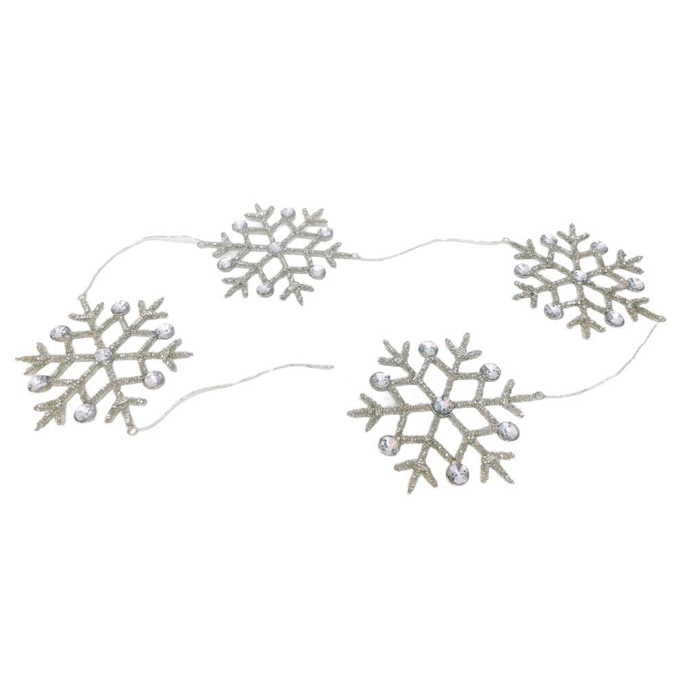 Guirnalda de copos de nieve 119 x 14 cm - Siman Costa Rica, image size:1000x1000