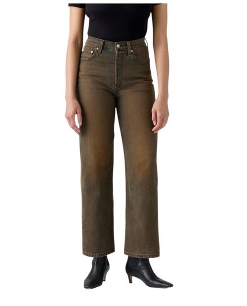 Jeans Levi's straight de cintura alta para mujer