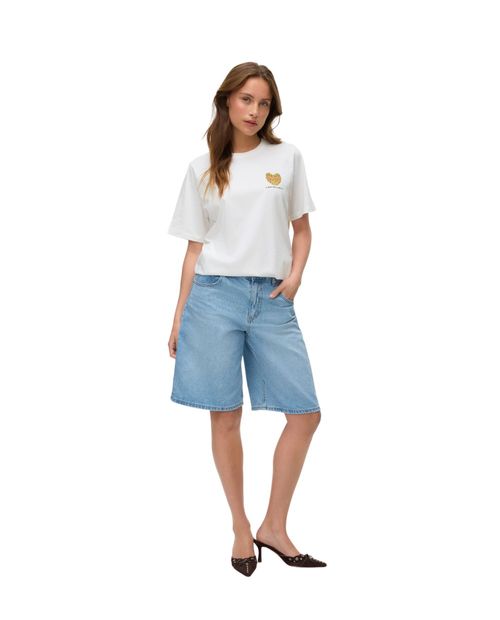 Camiseta Vero Moda estampada manga corta para mujer