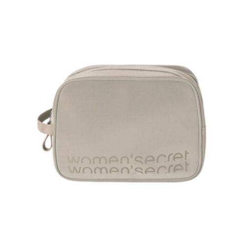 Cosmetiquera Women Secret beige para mujer
