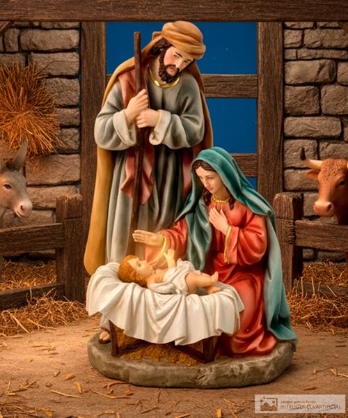 Sagrada familia 30.5 x 23 x 45.5 cm