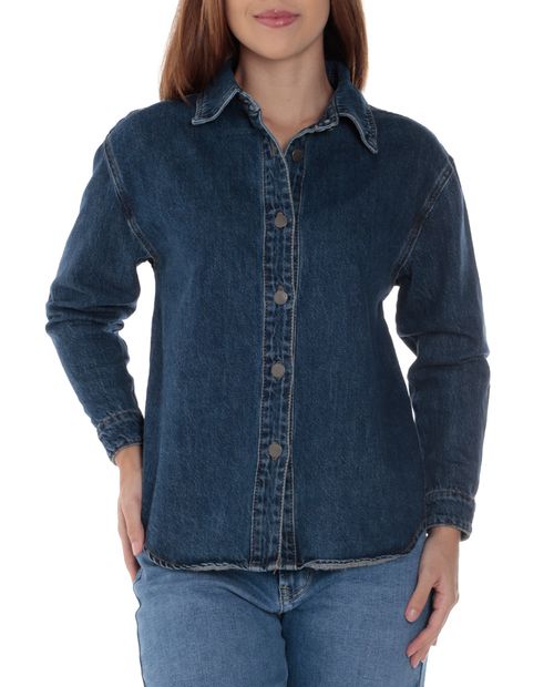 Chaqueta Unexpected denim azul para mujer