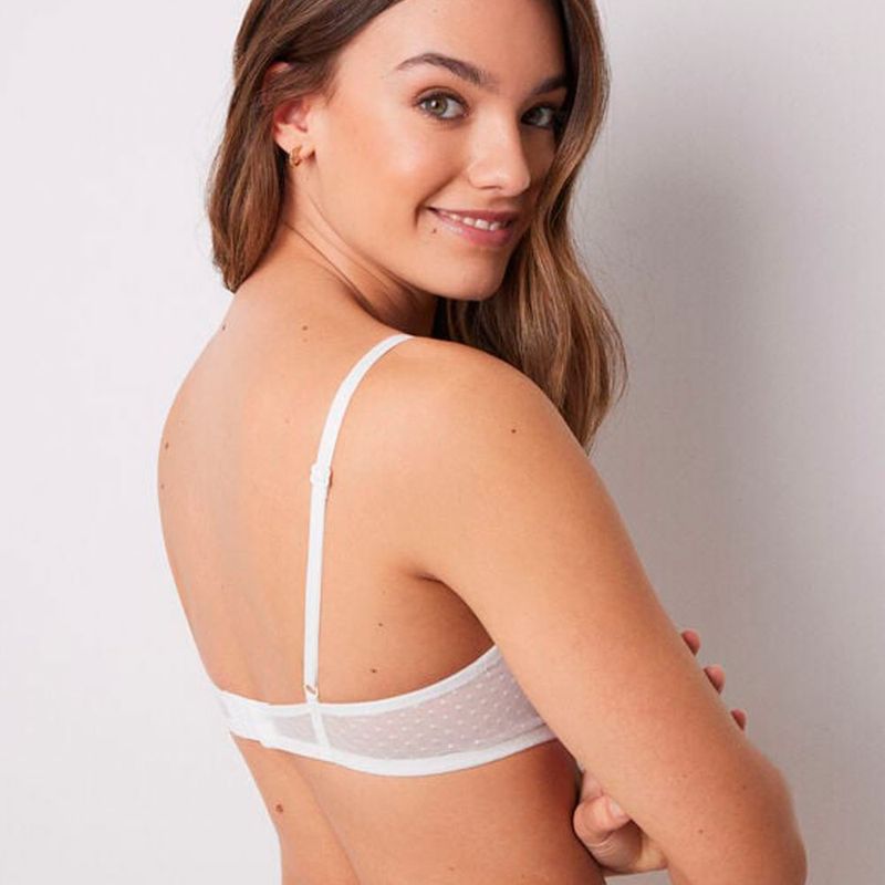 104989111-Brasier Women Secret blanco con aro para mujer