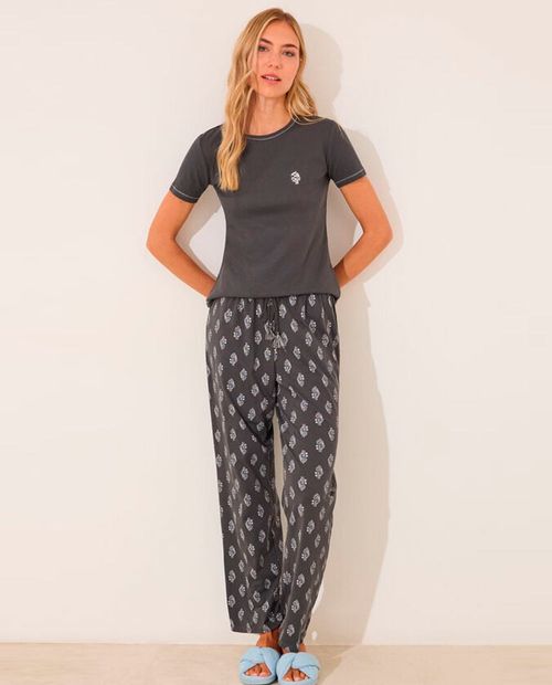 Pijama con pantalón Women Secret multicolor para mujer