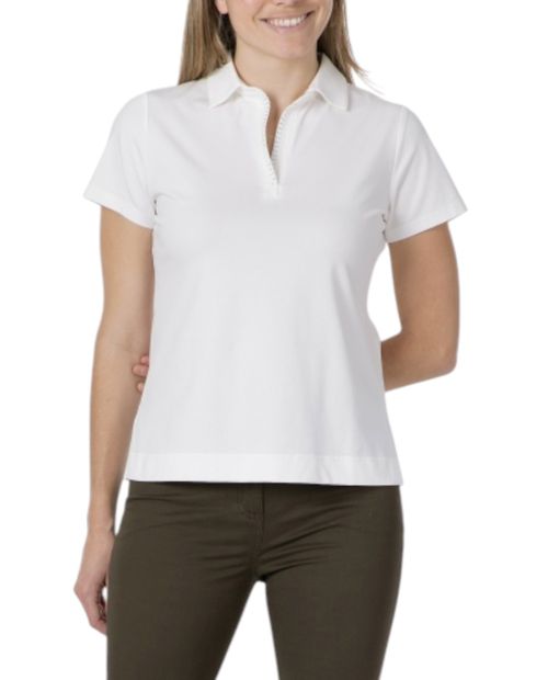 Blusa Punt Roma tipo polo manga corta para mujer