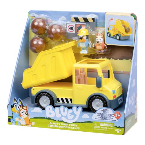 Bluey vehículo de construcción y recolección