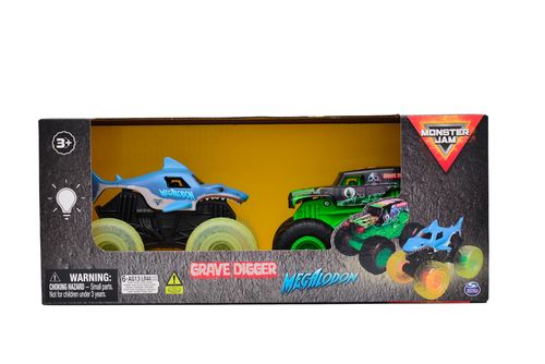 Monster Jam doble pack vehículo a escala 1:43 surtido (1 pieza)