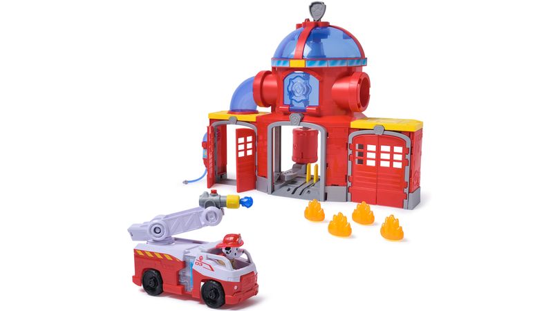 Paw Patrol fire rescue set de juego estación