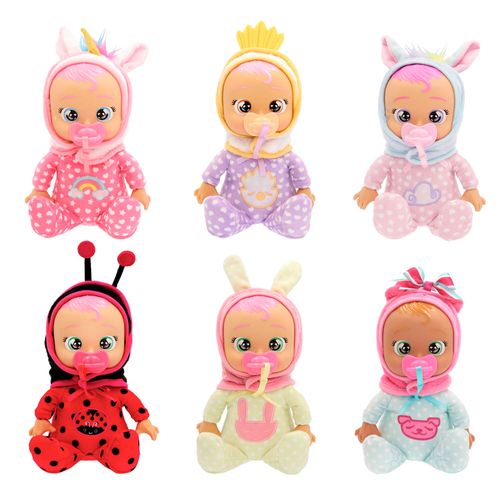 Cry babies tiny cuddles muñeca bebé recien nacido surtido (1 pieza)