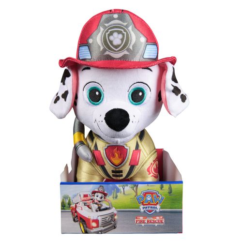 Paw patrol fire rescue marshall peluche lujo 30 cm