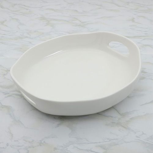 Pieza Handles para servir de porcelana 30x25 cm