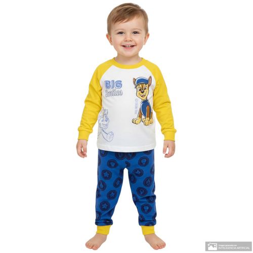 Pijama de 2 piezas multicolor con estampado de Paw Patrol para niño
