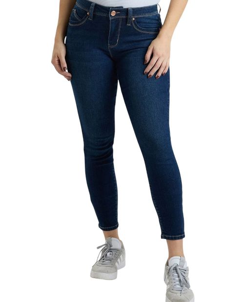 Jeans YMI skinny azul de cintura media para mujer