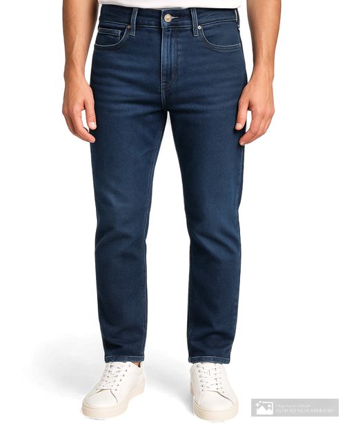 Jeans Pepe Revolution straight fit azul oscuro denim para hombre