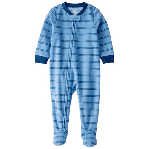 Pijama bicolor rayada para niño