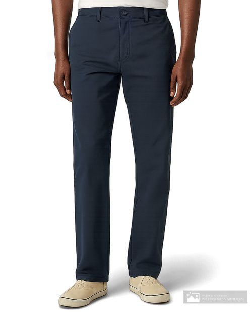 Pantalón XX chino Levi's relaxed straight azul sólido para hombre