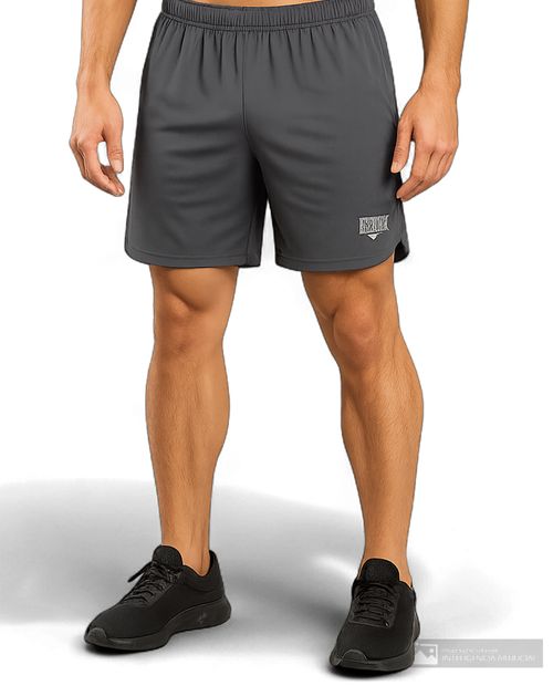 Short deportivo Everlast gris heather para hombre