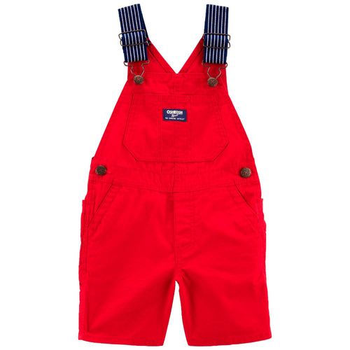 Overall rojo sólido para niño