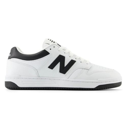 Zapato New Balance BB480 Low deportivo casual blanco para hombre