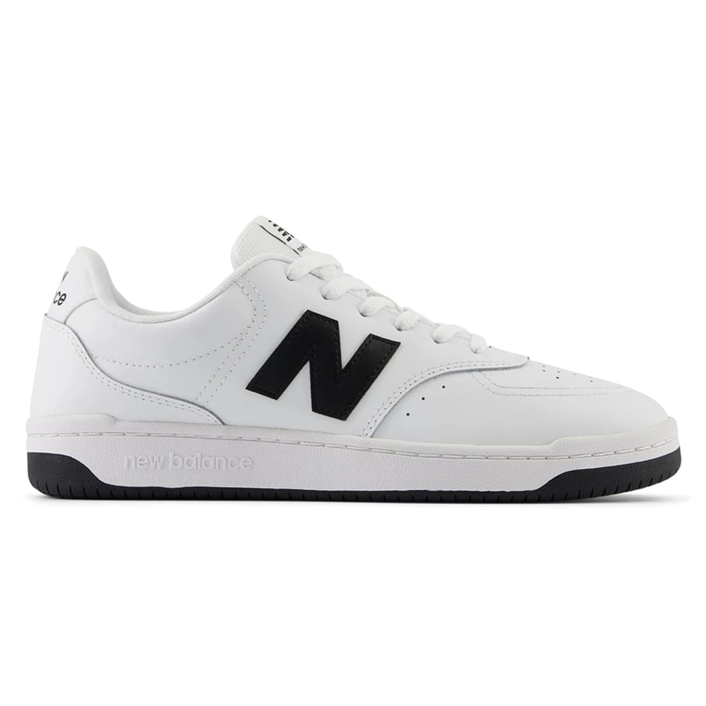 Zapato New Balance BB80 deportivo casual blanco para hombre