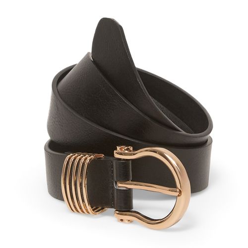 Cinturón Sfera color negro para mujer