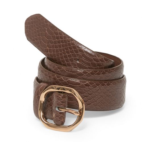 Cinturón Sfera color café para mujer