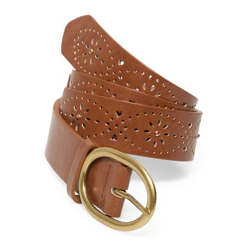 Cinturón Sfera color café para mujer